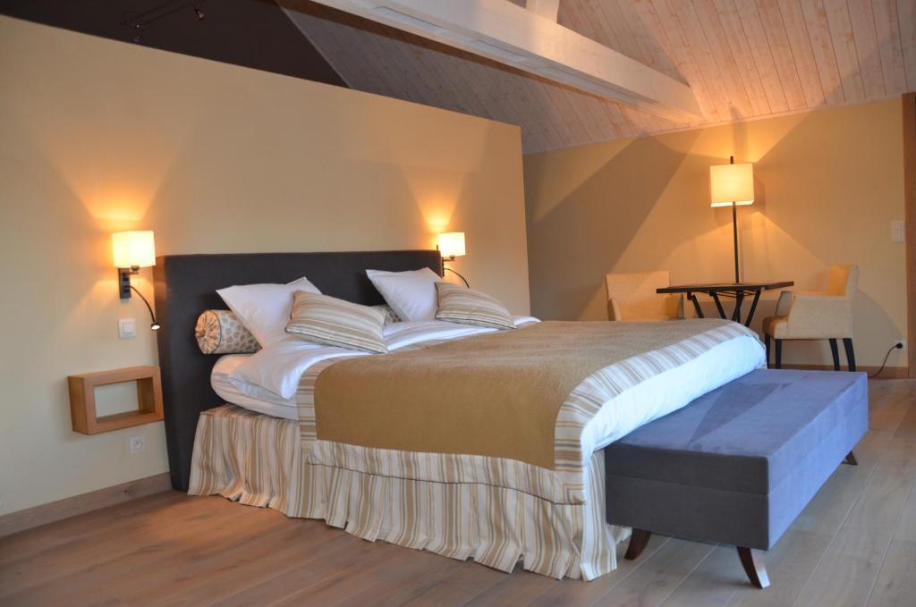 B&B La Romance Du Lac Robertville Bagian luar foto