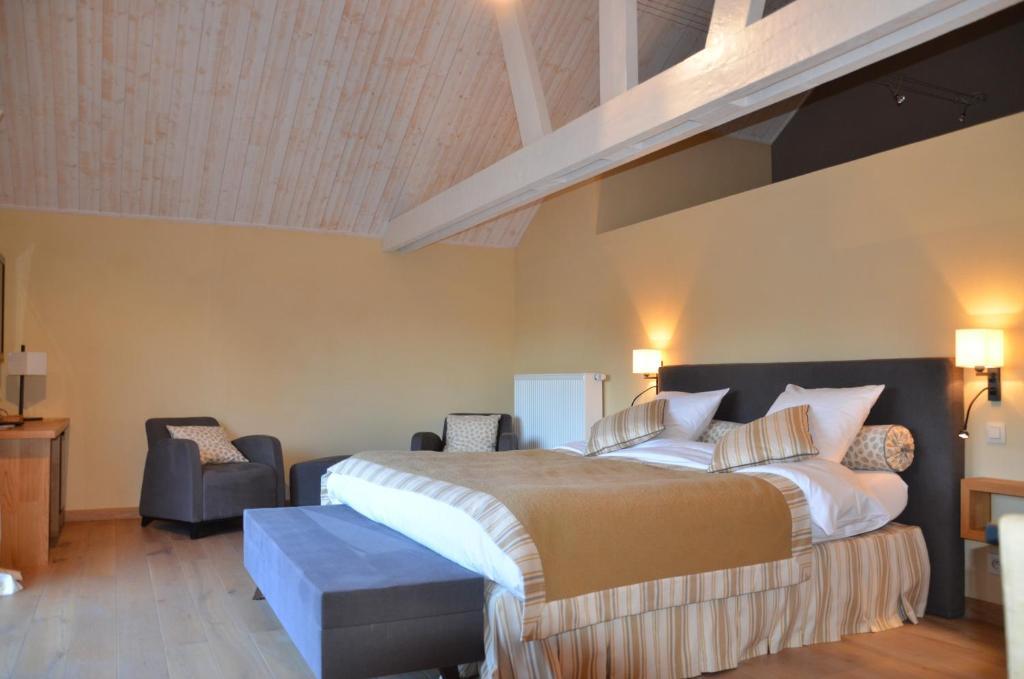 B&B La Romance Du Lac Robertville Bagian luar foto