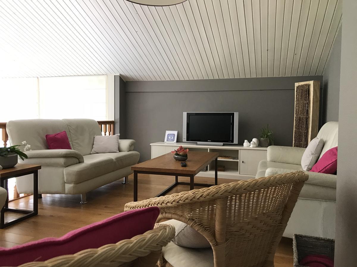B&B La Romance Du Lac Robertville Bagian luar foto